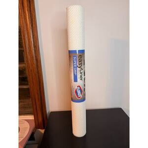 Duck Easy Liner 6 ft. x 20" White Non-Adhesive Shelf Liner